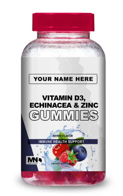 Vitamin D3, Echinacea, and Zinc Gummies